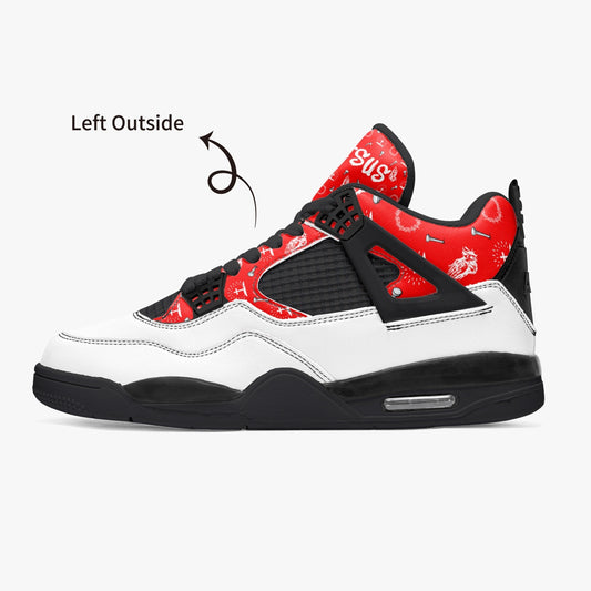 Jesus Is SUPREME - AJ4 High Top Retro Sneakers