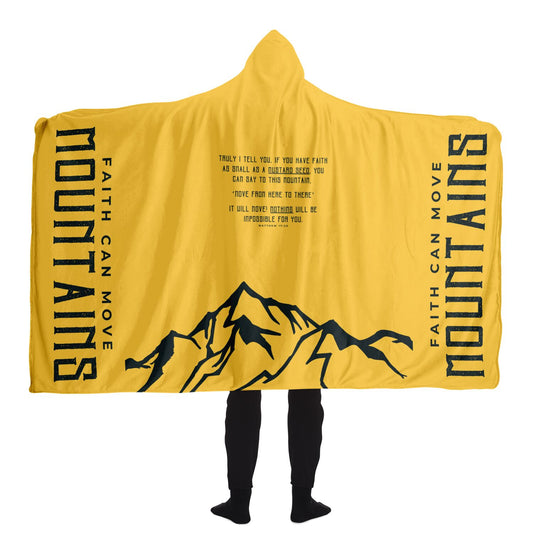 Faith Can Move Mountains - Prayer Blanket