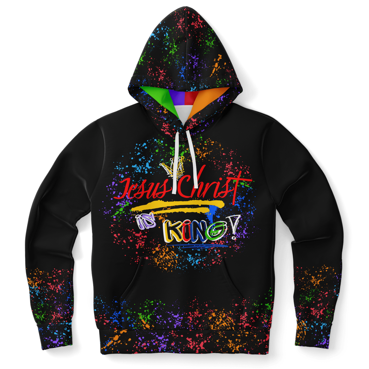 Jesus Christ is KING - Hoodie - Christian Outfits