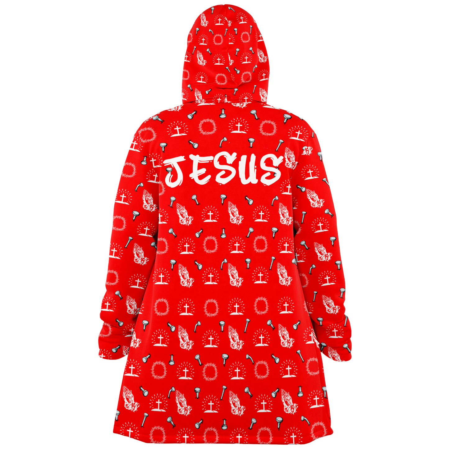 Jesus Is SUPREME - Microfleece Cloak Shawl - Christian Outfits