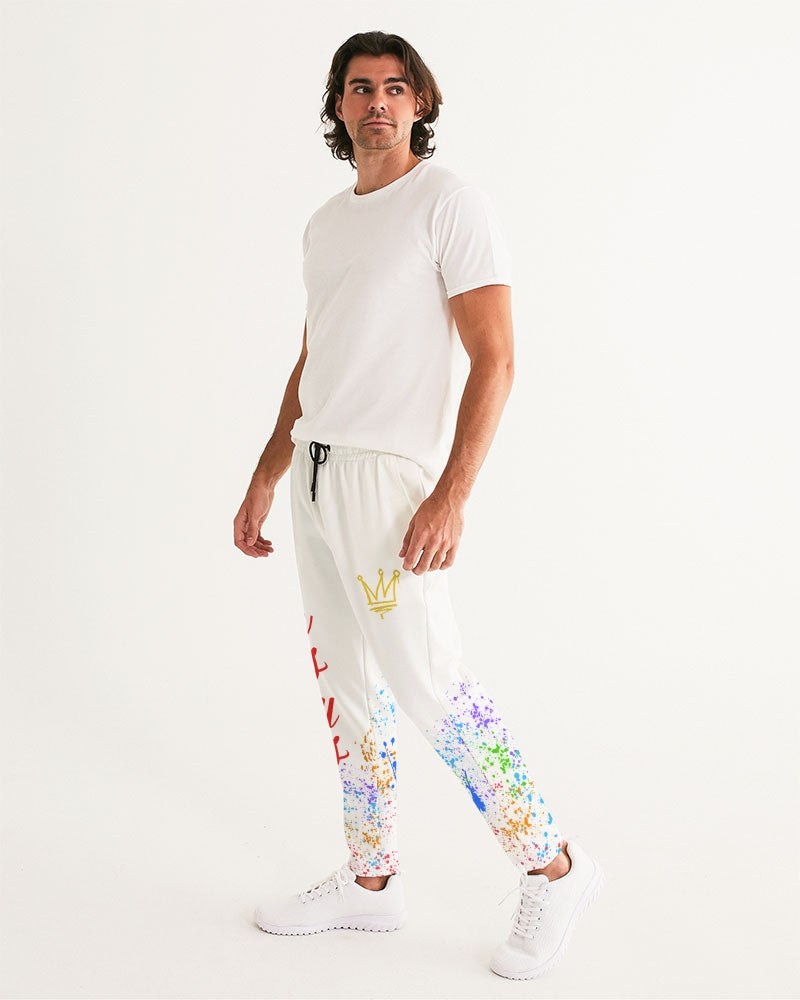 Jesus Christ is KING - White Joggers