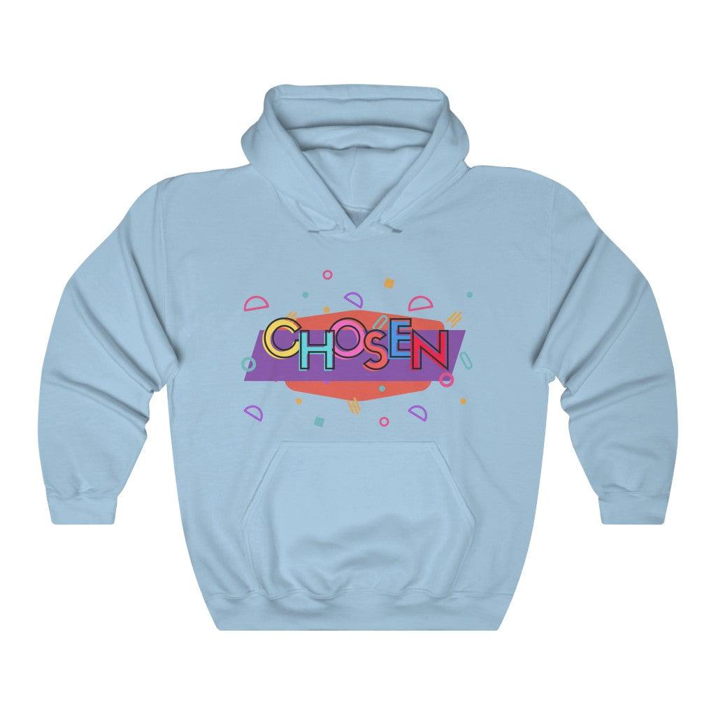 Chosen 90's Edition - Basic Pullover Hoodie - Christian Outfits