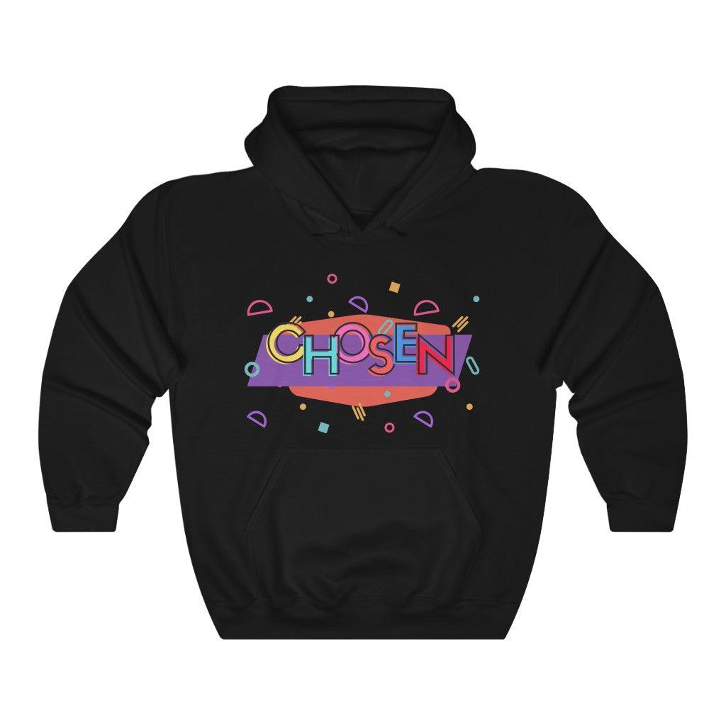 Chosen 90's Edition - Basic Pullover Hoodie - Christian Outfits