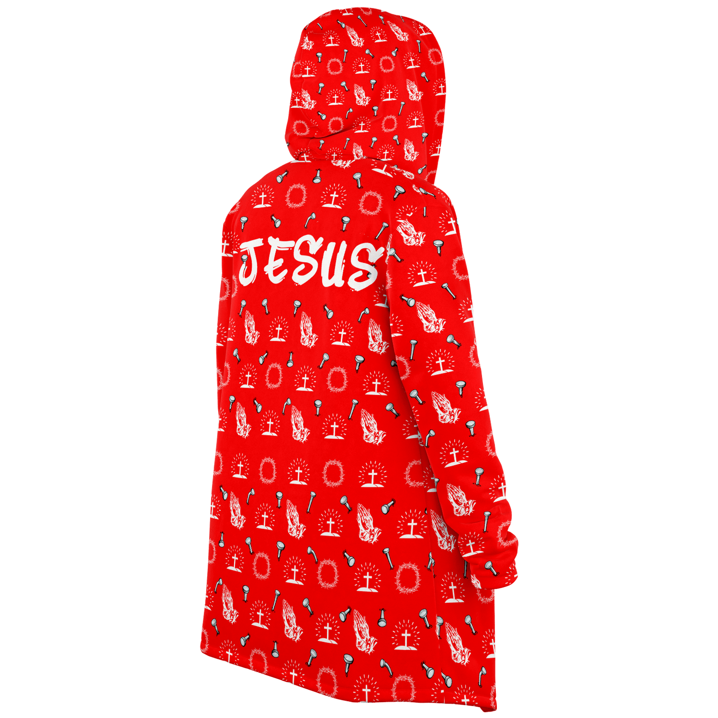 Jesus Is SUPREME - Microfleece Cloak Shawl - Christian Outfits