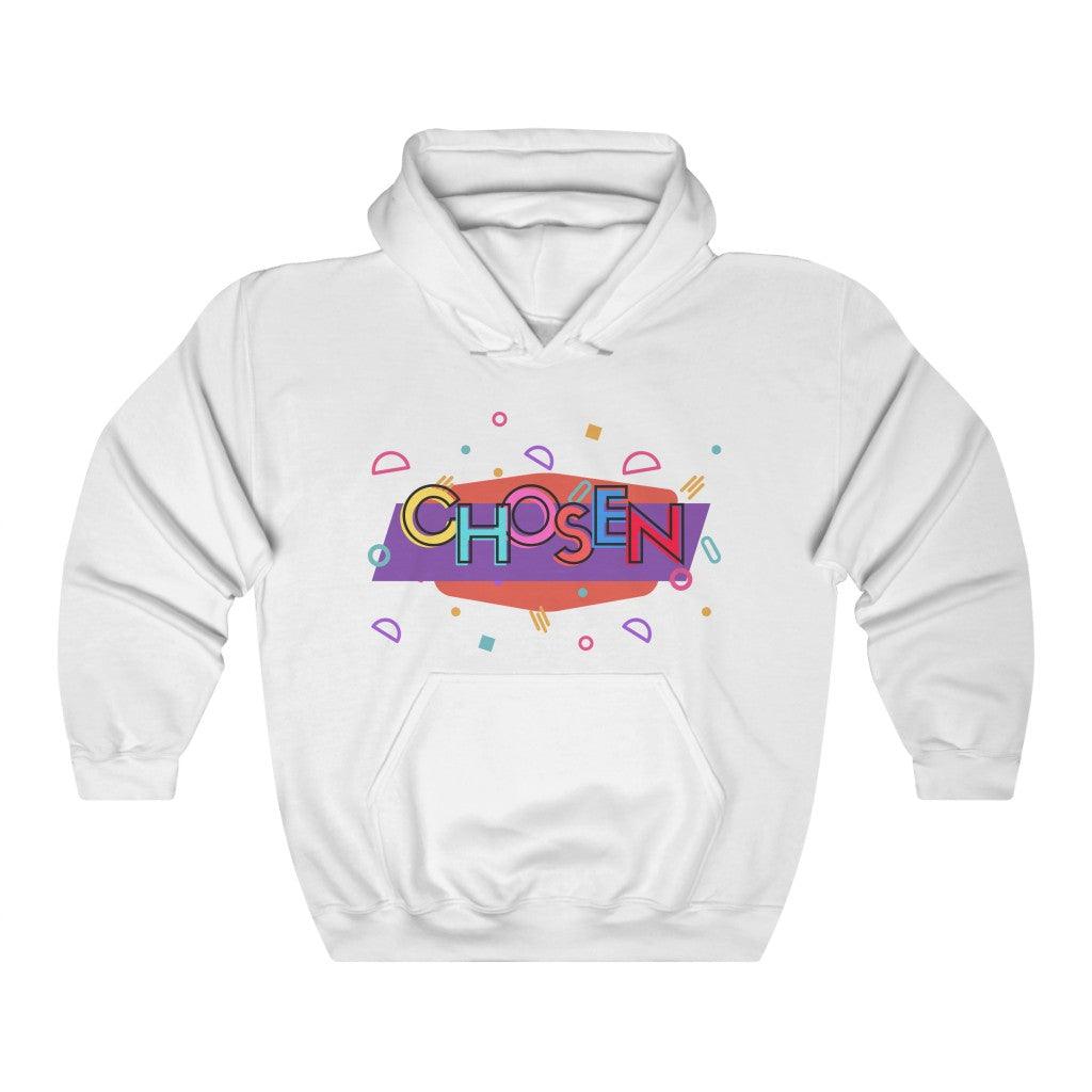 Chosen 90's Edition - Basic Pullover Hoodie - Christian Outfits