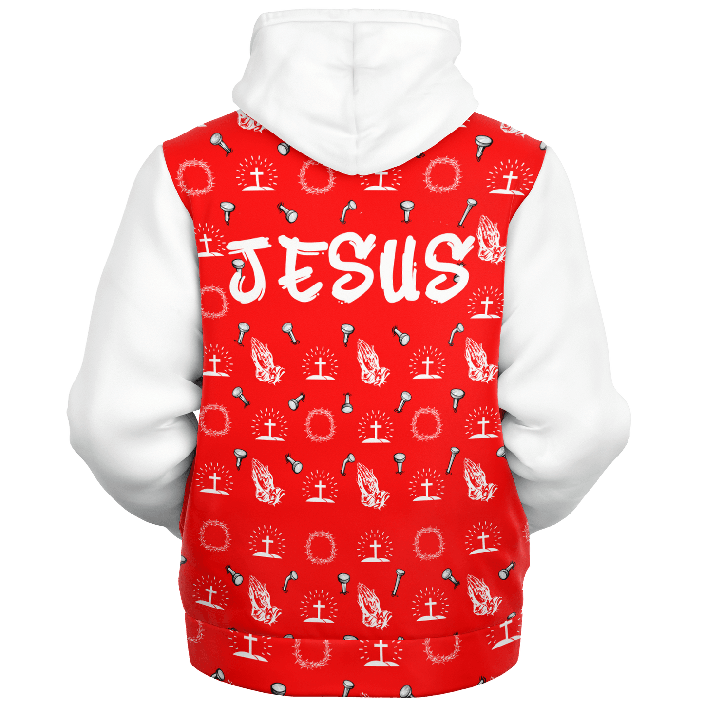 Jesus Is SUPREME - Microfleece Zip Hoodie - Christian Outfits