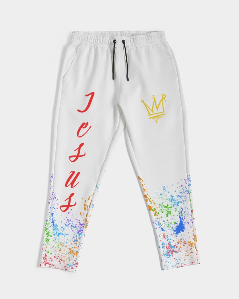 Jesus Christ is KING - White Joggers