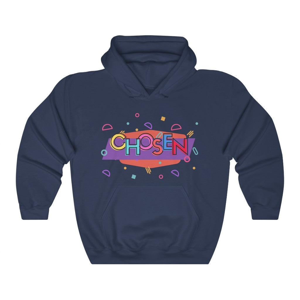 Chosen 90's Edition - Basic Pullover Hoodie - Christian Outfits