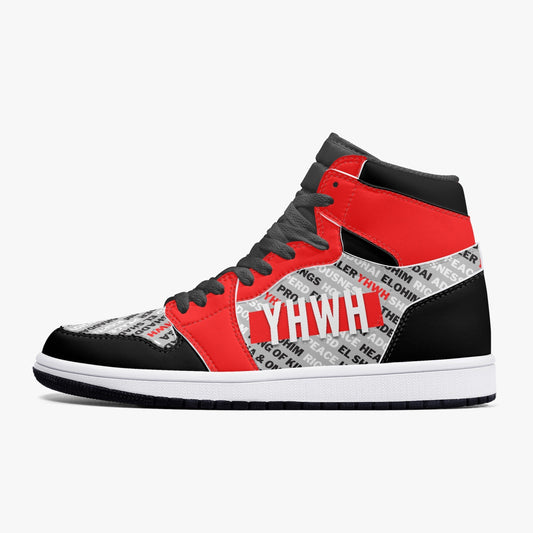 Names Of God - AJ1 High Top Retro Sneakers