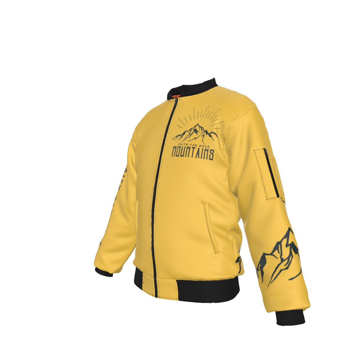 Faith Can Move Mountains - Bomber Jacket