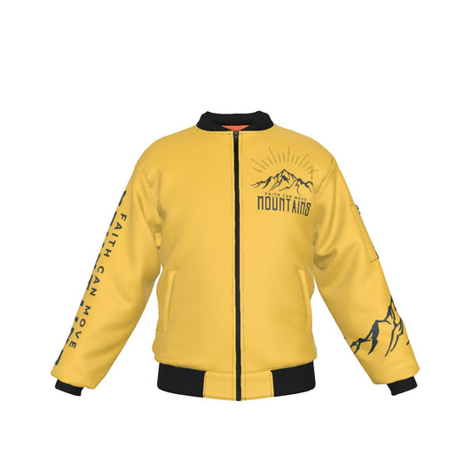 Faith Can Move Mountains - Bomber Jacket