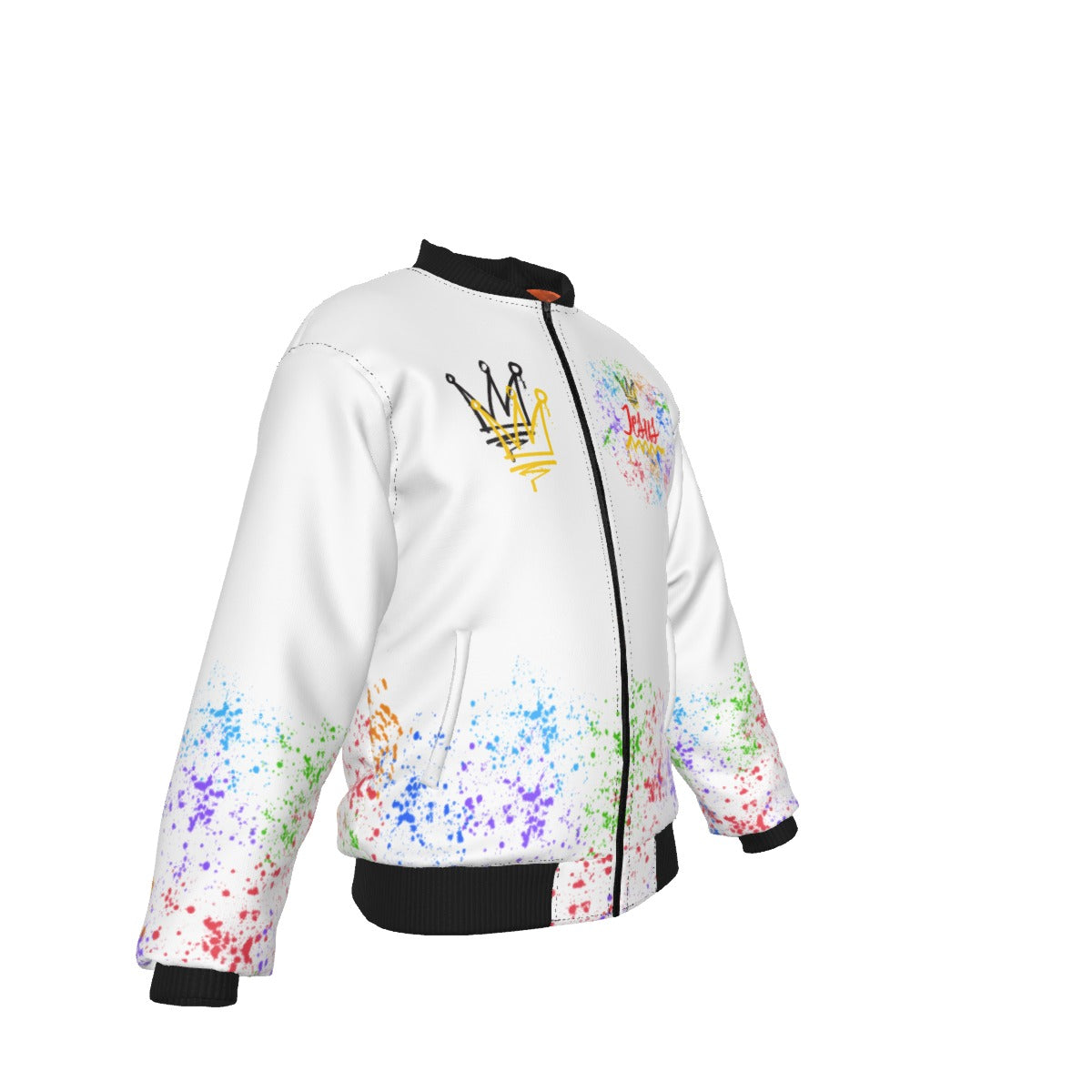 Jesus Christ is KING - (White) Bomber Jacket