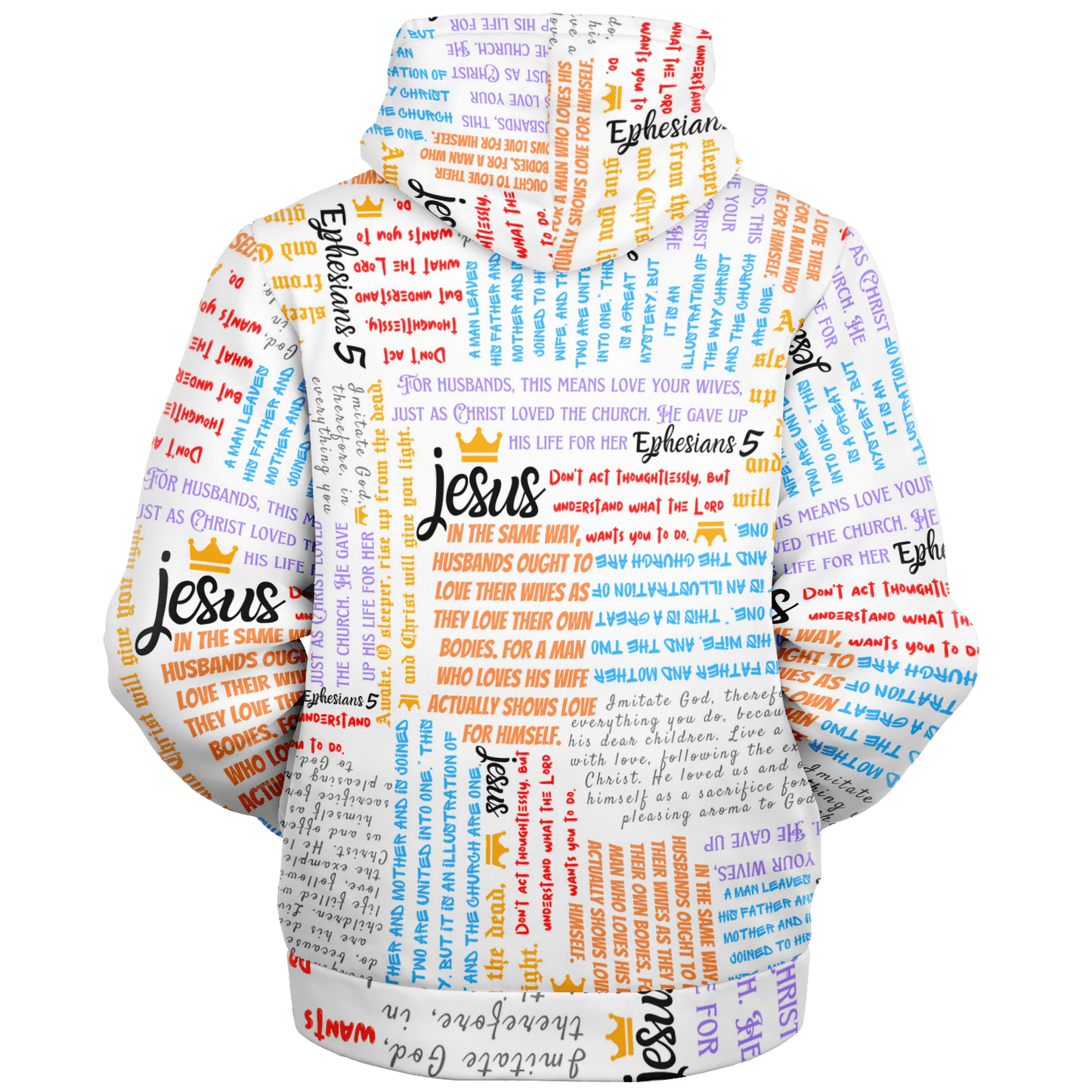 Ephesians 5 - Men's Microfleece Zip Hoodie