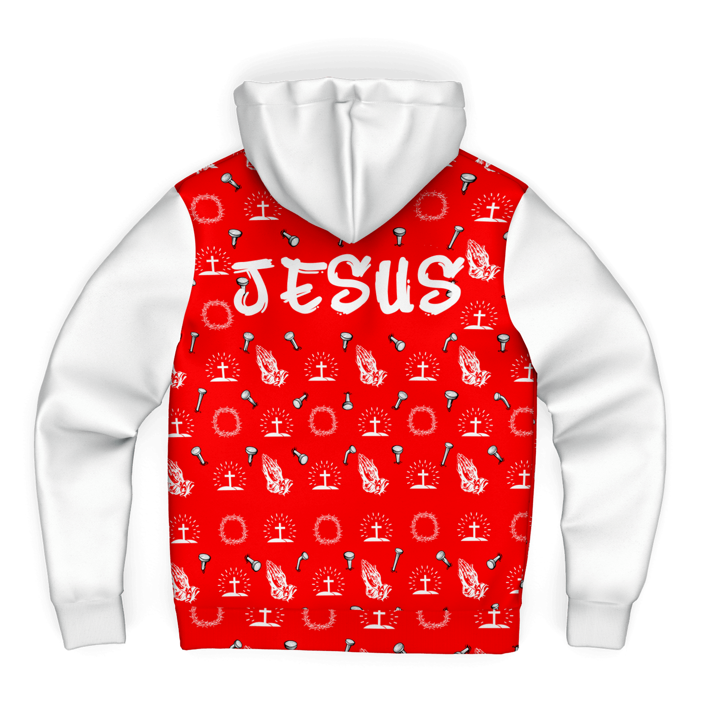 Jesus Is SUPREME - Microfleece Zip Hoodie - Christian Outfits