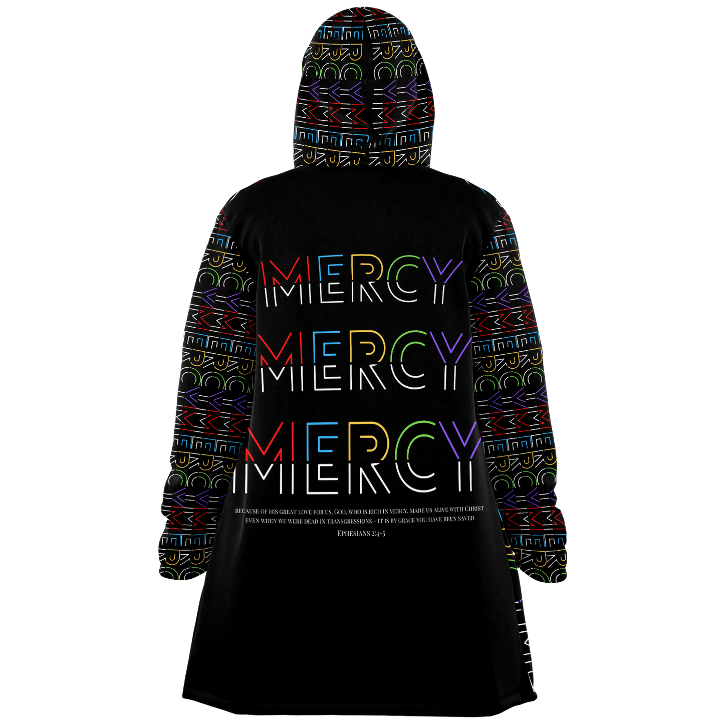 MERCY - Microfleece Hooded Cloak Shawl - Christian Outfits