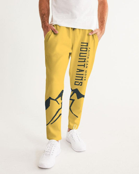 Faith Can Move Mountains - Joggers - Christian Outfits