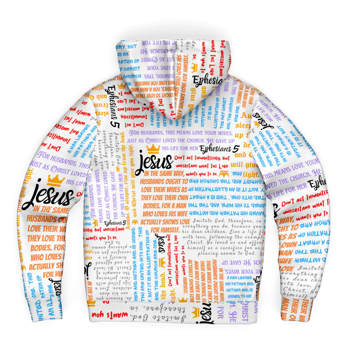 Ephesians 5 - Men's Microfleece Zip Hoodie