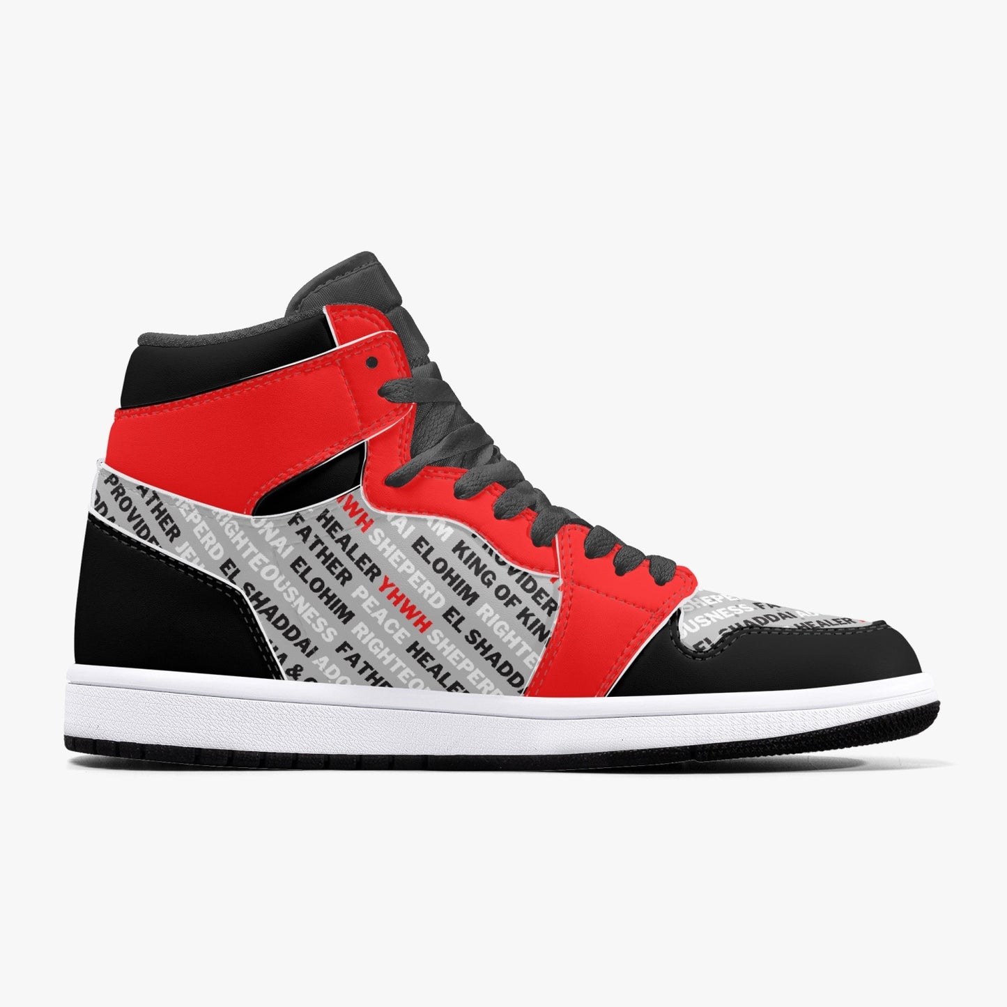 Names Of God - AJ1 High Top Retro Sneakers