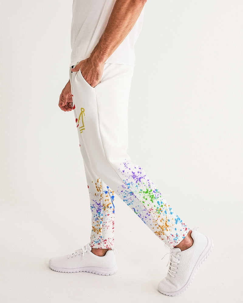 Jesus Christ is KING - White Joggers