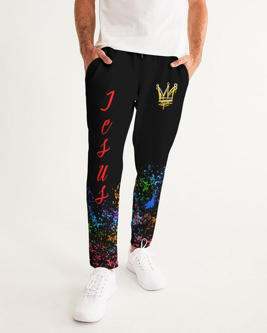 Jesus Christ is KING - Black Joggers